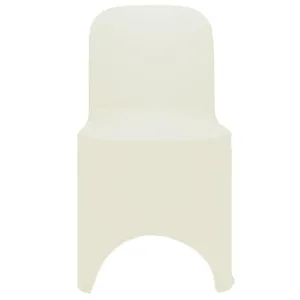 Stretch Cream Ancona chair covers