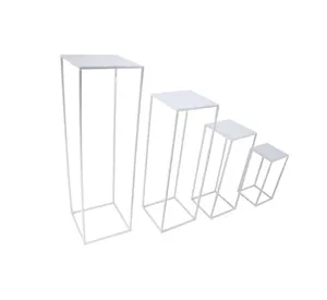 White Metal Plinth Set 