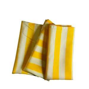 Yellow & White Striped Napkin