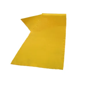 Yellow Satin Runner