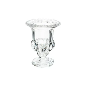 Clear Glass Chateau Glass Urn 