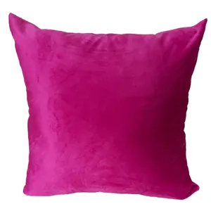 Cerise Velvet Cushion Cover