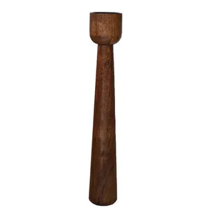 Wooden Oslo Candleholder - 60cm