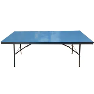 Steel Trestle Table
