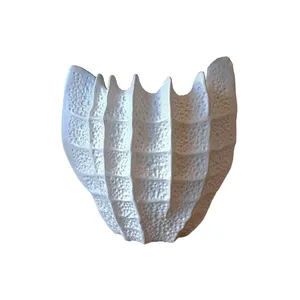 White Shell Vase