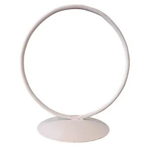 White Metal Ring on Base 