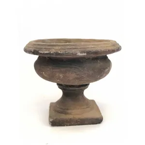Rusted Cement Urn