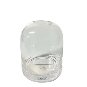 Clear Glass Bud Vase 9cm