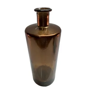 Metallic Copper Bottle vase 