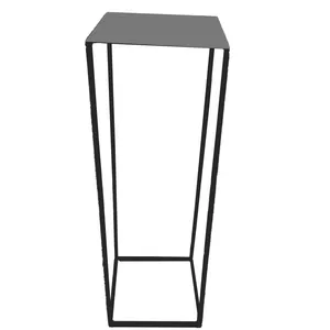 Black Metal Plinth - Large