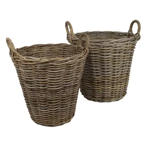 Thick Rattan Potato Basket (Medium)