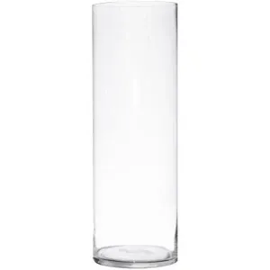 50x15cm Clear Glass Cylinder Vase
