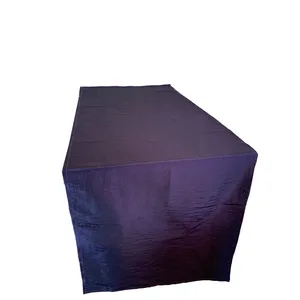 Aubergine Taffeta Runner