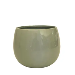 Sage Green Bowl Vase