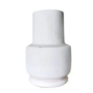White Handcrafted Vase