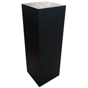 Black Wooden Plinth 