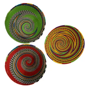 Colourful Wire Baskets