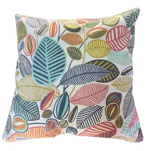 Design Team - Colourful Leaves Cushion Covers