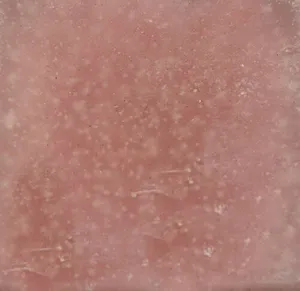 Frosted Antique Pink Dinner Candles
