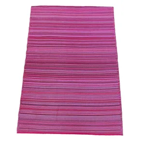 Pink Woven Carpet Rug