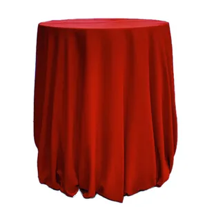 Red Linen Tablecloth