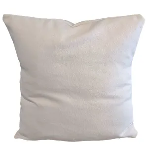 Ivory Boucle Cushion Cover