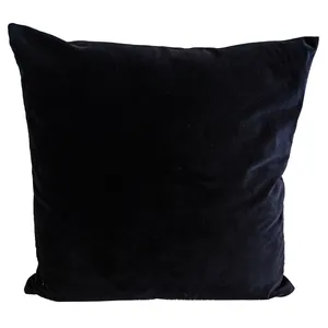 Black Velvet Cushion Cover