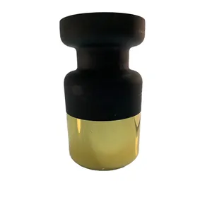 Black & Gold Matt Vase 