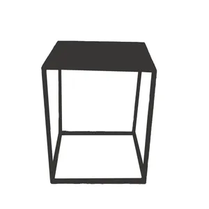 Black Metal Plinth - Small