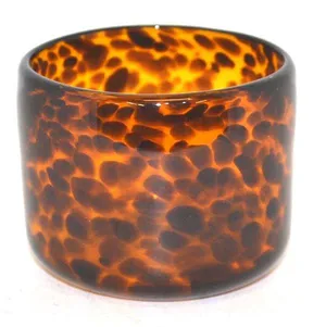 Tortoise Shell Tea Light Holder