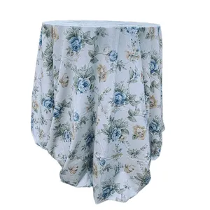 Stone & Yellow Floral Tablecloth