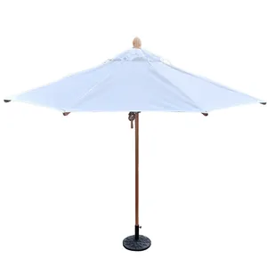 White Garden Umbrella - Safari