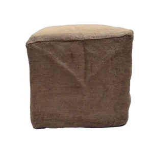 Hessian Ottoman Covers