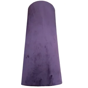 Purple Velvet Cylinderical Shade