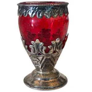 Red Antique Bud Vases