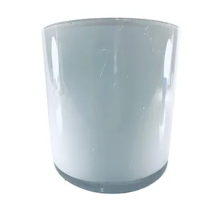 White Cylinder Vase 