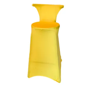 Yellow Barstool Covers
