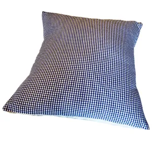 Blue Gingham Cushion Covers