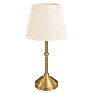 Gold and Cream Table Lamp