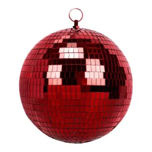 Red Mirror Ball - 30cm