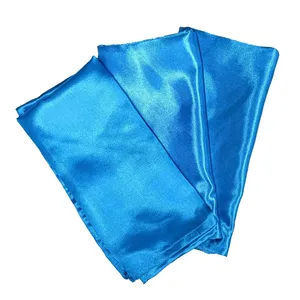 Turquoise Satin Napkins