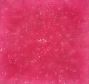 Frosted Shocking Pink Dinner Candles