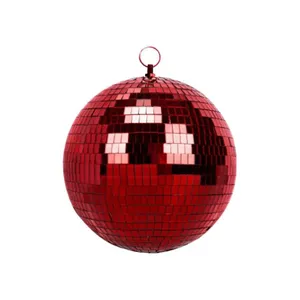 Red Mirror Ball - 20cm