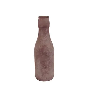 Pink Frosted Bottle Small