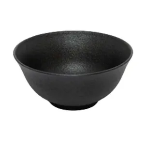 Black Stoneware  Dessert Bowl 15cm
