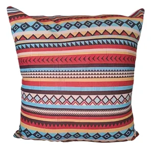 Multi-Colour Aztec Cushion Cover - 40cm