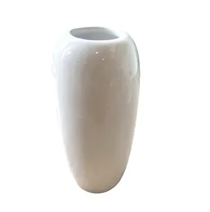 White Ceramic Tulip Vase