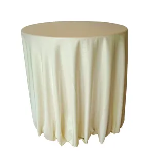 Cream Linen Table Cloth 
