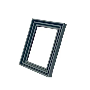 Black Table Number Frame