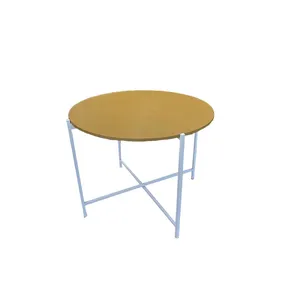 Metal & Wood Cafe Tables